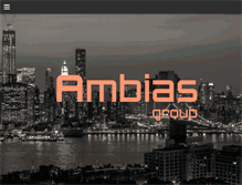 Tablet Screenshot of ambias.com